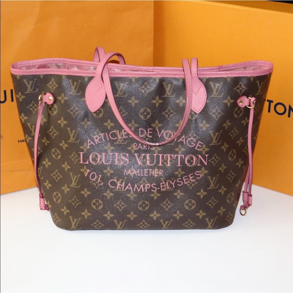 💎RARE💎 NEVERFULL MM Pink tote